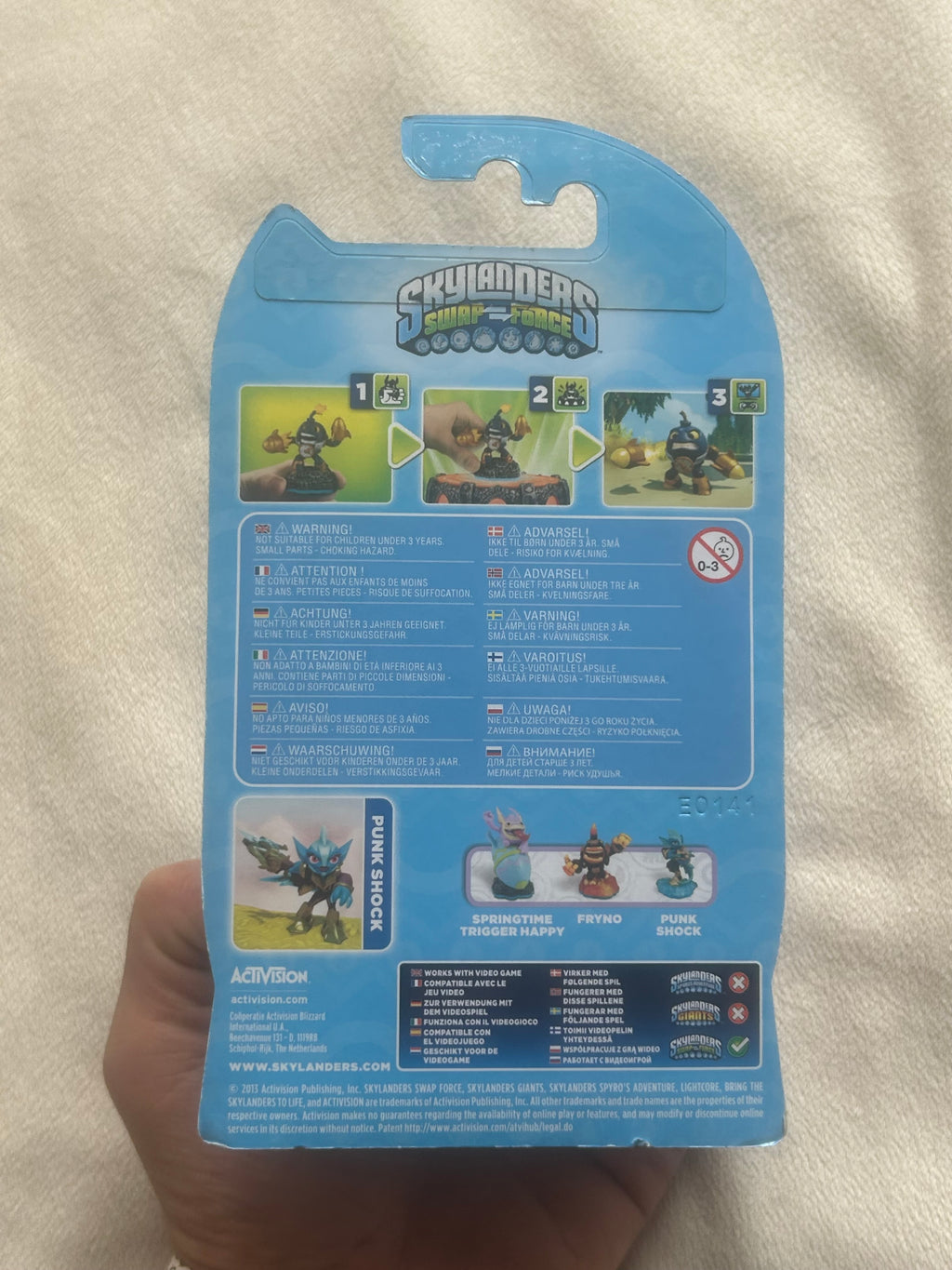 Skylanders Swap Force Spring Edition Punk Shock New Boxed